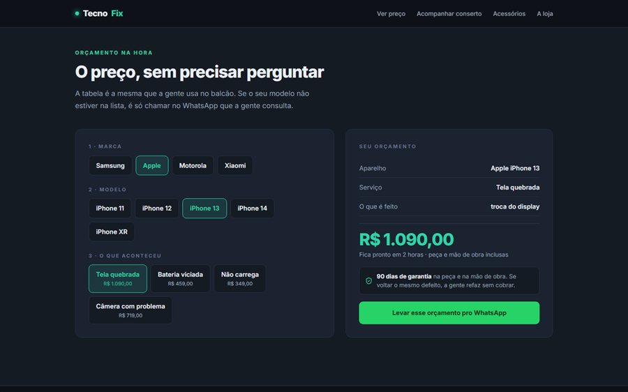 Site de assist&ecirc;ncia t&eacute;cnica, vers&atilde;o PRO